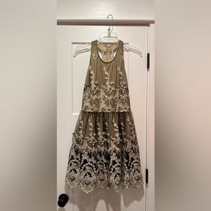 Black and Gold Alter’d state dress